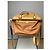 Céline Borsa in pelle gialla Celine Triomphe Giallo - vista 4