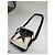 Bolsa de mão Chanel Trendy CC Vanity em poliéster azul marinho - vista 2