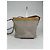 Borsa a mano in cotone grigio Fendi Baguette - vista 5