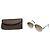 Gafas de sol de plástico beige Saint Laurent