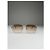 Gafas de sol de plástico beige Saint Laurent - vista 2