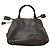 Double Prada doppelte braune Lederhandtasche