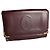 Borsa in pelle bordeaux Cartier Bordò