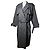 Courreges Courrèges Anthrazit Woll-Trenchcoat Anthrazitgrau