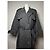 Courreges Courrèges Anthrazit Woll-Trenchcoat Anthrazitgrau - Ansicht 2