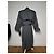 Courreges Courrèges Anthrazit Woll-Trenchcoat Anthrazitgrau - Ansicht 4