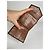 Borsa in pelle marrone Louis Vuitton Flore - vista 4
