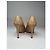 Miu Miu Tacco in Pelle Verniciata Beige - vista 4