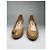 Miu Miu Tacco in Pelle Verniciata Beige - vista 5