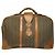 Céline Celine Triomphe Vintage Brown Leather Travel Bag