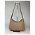 Borsa a mano in pelliccia beige Prada Cleo - vista 4