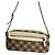 Beige Polyester-Handtasche von Salvatore Ferragamo