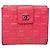 Timeless Cartera de cuero rosa Chanel 2.55