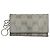 Bolsa de couro prateado Gucci GG Blooms Prata