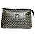 Céline Celine Trotteur graue Leder-Clutch