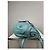 Borsa in pelle blu Marc Jacobs Downtown - vista 2