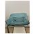 Borsa in pelle blu Marc Jacobs Downtown - vista 3