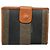 Fendi Baguette schwarze Lederbörse