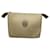 Pochette en coton beige Yves Saint Laurent  - vue 1