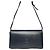 Borsa a mano in pelle verniciata blu navy Givenchy Emblem