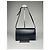 Borsa a mano in pelle verniciata blu navy Givenchy Emblem - vista 4