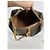 Borsa da viaggio in pelle marrone Keepall Louis Vuitton - vista 2