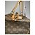 Borsa da viaggio in pelle marrone Keepall Louis Vuitton - vista 5