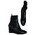 Stivale in pelle nera Balenciaga Nero