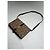 Céline Borsa in pelle marrone Celine Crécy - vista 2