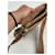 Triomphe Céline Borsa a secchiello in pelle marrone Celine - vista 3