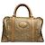 Céline Bolso de cuero dorado Celine