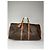 Céline Borsa da viaggio in pelle marrone Celine - vista 4