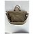 Borsa a mano in cotone marrone Issey Miyake - vista 2
