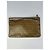Clutch in pelle marrone Fendi Baguette - vista 3