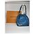Borsa a mano in pelle blu NéoNoé di Louis Vuitton - vista 4