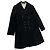Anthrazitfarbener Wolltrenchcoat von Marc Jacobs Anthrazitgrau