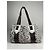 Céline Borsa a mano in pelle bianca Celine Cabas Bianco - vista 4
