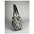 Céline Borsa a mano in pelle bianca Celine Cabas Bianco - vista 5