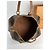 Borsa da viaggio in pelle marrone Keepall Louis Vuitton - vista 2