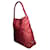 Prada Cleo rote Polyester-Handtasche