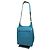 Borsa in pelle blu Gianni Versace