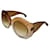 Gafas de sol de plástico naranja Givenchy  - vista 1