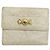 Cartera de cuero blanco Gianni Versace