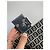 Borsa a mano in cotone nero Fendi Baguette - vista 4