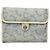 Céline Cartera de cuero blanco Celine Triomphe
