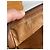 Clutch in pelle marrone Louis Vuitton Metis - vista 3