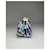 Borsa in cotone blu Emilio Pucci - vista 3