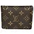 Borsa in pelle marrone Louis Vuitton - vista 2