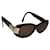 Gafas de sol de plástico marrón Givenchy Castaño  - vista 1