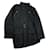 Manteau en coton noir Yves Saint Laurent  - vue 1